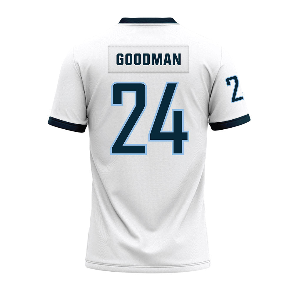 Old Dominion - NCAA Football : Dirrick Goodman - White Premium Football Jersey-1
