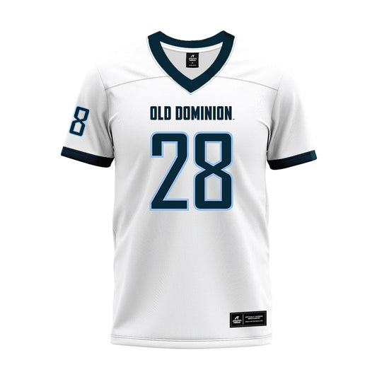 Old Dominion - NCAA Football : Chris Boykins - White Premium Football Jersey-0