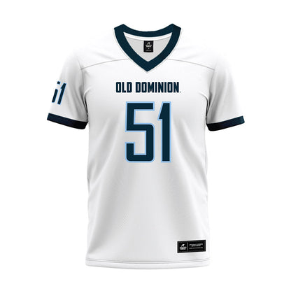 Old Dominion - NCAA Football : Idrissa Kamara - White Premium Football Jersey-0