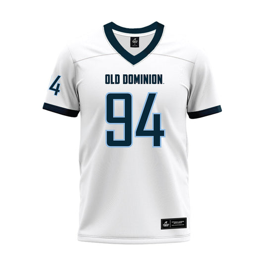 Old Dominion - NCAA Football : Lorenzo McFadden-Pressley - White Premium Football Jersey-0