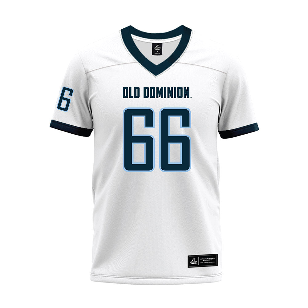 Old Dominion - NCAA Football : Mason Thrush - White Premium Football Jersey-0