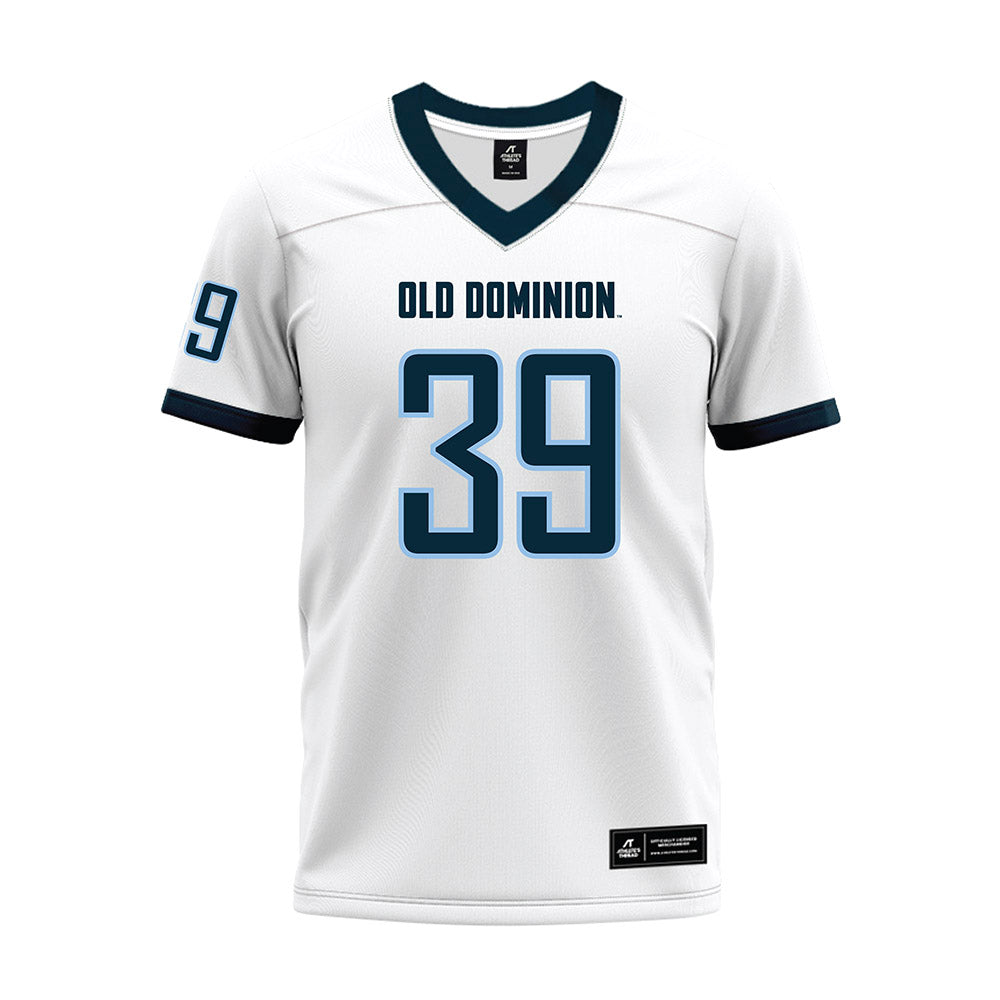 Old Dominion - NCAA Football : Martrez Chavious-Fenner - White Premium Football Jersey-0