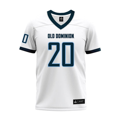 Old Dominion - NCAA Football : Jivan Baly - White Premium Football Jersey-0