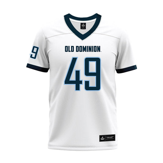 Old Dominion - NCAA Football : Brayden Zirkle - White Premium Football Jersey-0