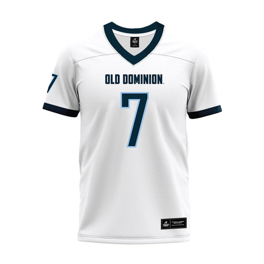 Old Dominion - NCAA Football : Kendall Harris - White Premium Football Jersey-0