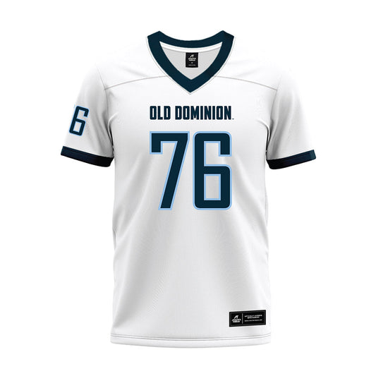 Old Dominion - NCAA Football : Carmarion Craig - White Premium Football Jersey-0