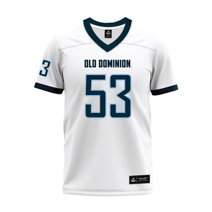 Old Dominion - NCAA Football : Idrissa Kamara - White Premium Football Jersey-0