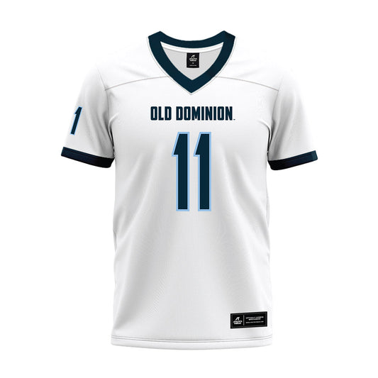 Old Dominion - NCAA Football : Kollin Collier - White Premium Football Jersey-0