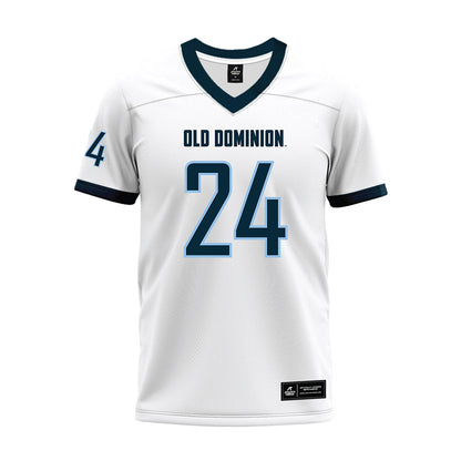 Old Dominion - NCAA Football : Dirrick Goodman - White Premium Football Jersey-0