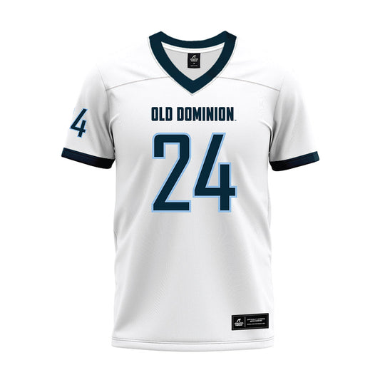 Old Dominion - NCAA Football : Dirrick Goodman - White Premium Football Jersey-0