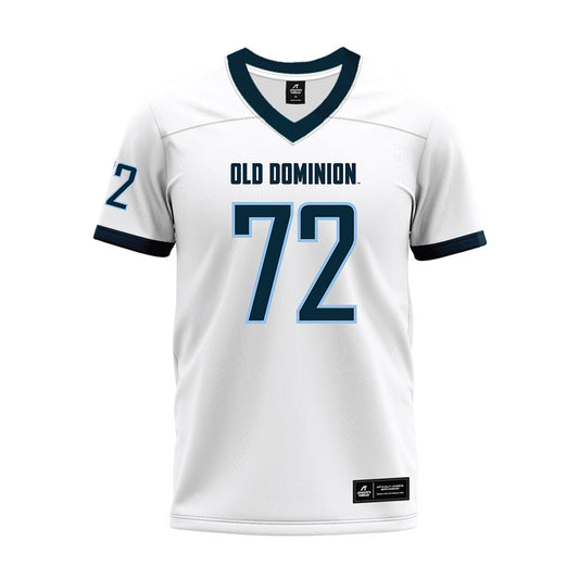Old Dominion - NCAA Football : Kendrick Hall - White Premium Football Jersey-0