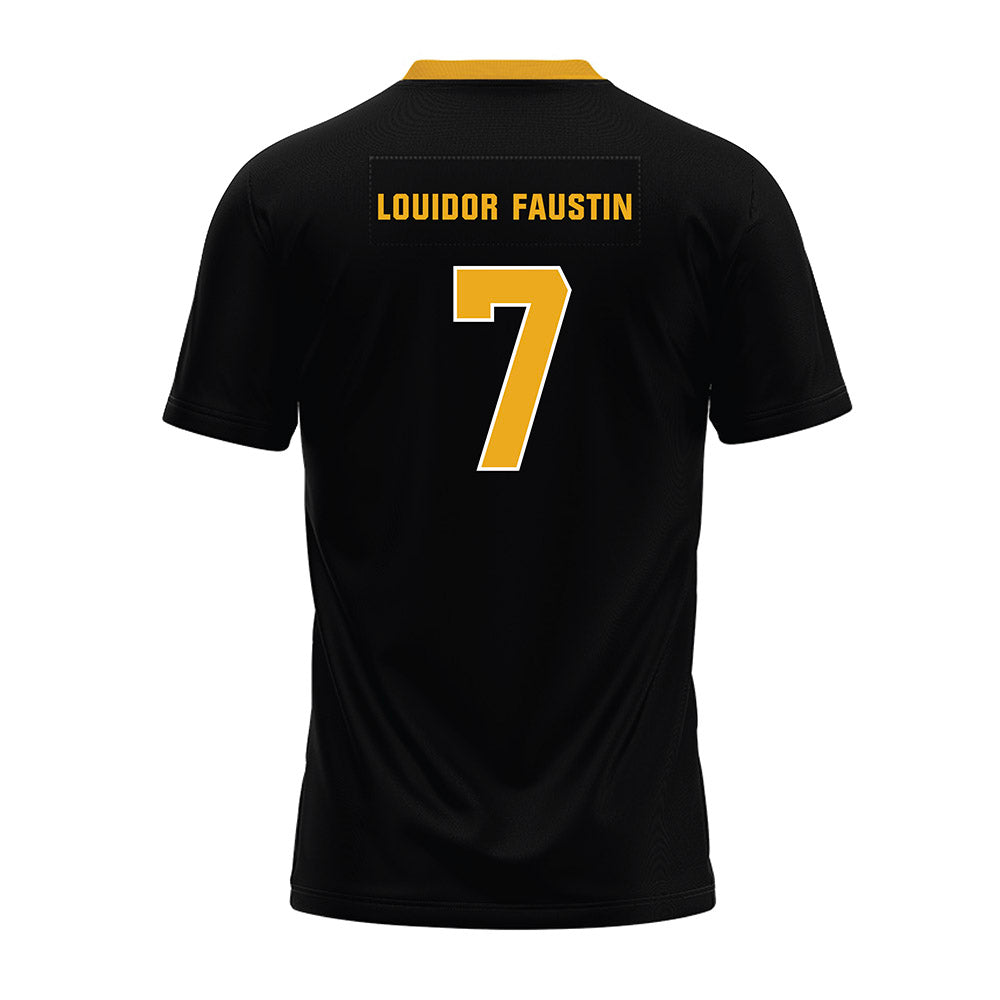 Missouri - NCAA Football : Kensley Louidor Faustin - Black Premium Football Jersey-1