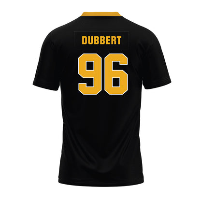 Missouri - NCAA Football : Aidan Dubbert - Black Premium Football Jersey-1