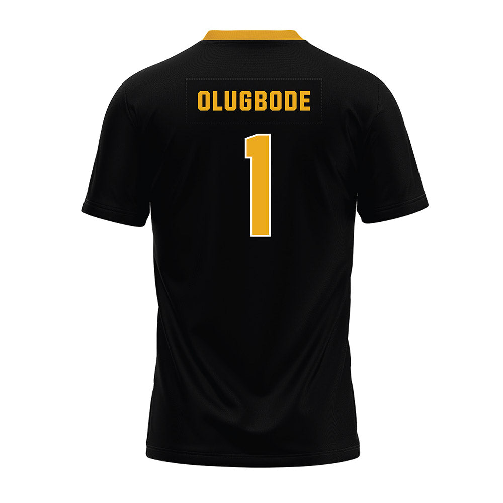 Missouri - NCAA Football : Donovan Olugbode - Black Premium Football Jersey-1