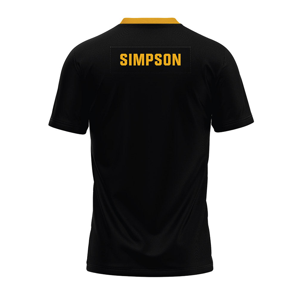 Missouri - NCAA Football : Donta Simpson - Black Premium Football Jersey-1