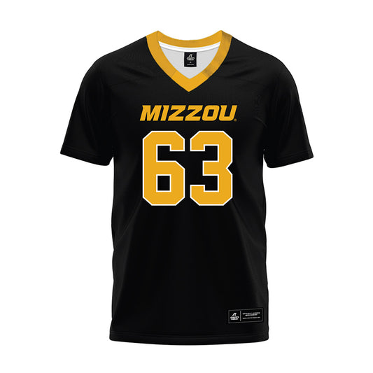 Missouri - NCAA Football : Chace Missouri - Black Premium Football Jersey-0