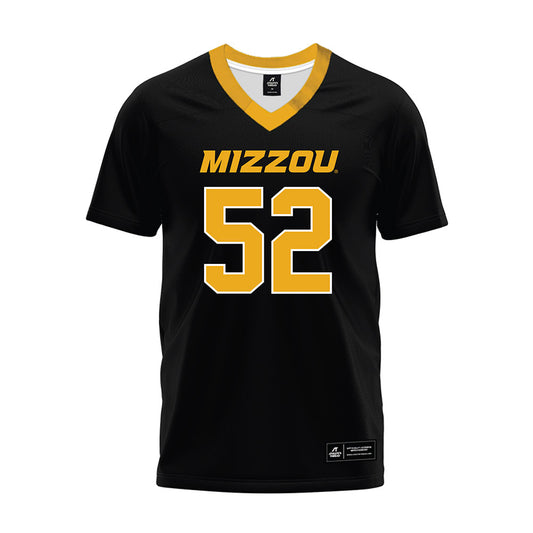 Missouri - NCAA Football : Demarcus Johnson - Black Premium Football Jersey-0