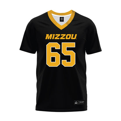 Missouri - NCAA Football : Brysen Wessell - Black Premium Football Jersey-0