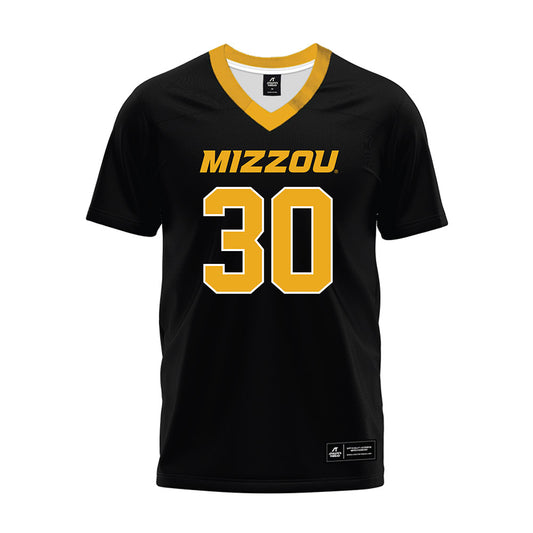 Missouri - NCAA Football : CJ Bass III - Black Premium Football Jersey-0
