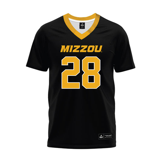 Missouri - NCAA Football : Preston Hatfield - Black Premium Football Jersey-0