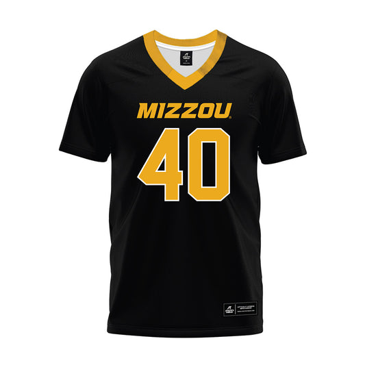 Missouri - NCAA Football : Brunno Reus - Black Premium Football Jersey-0