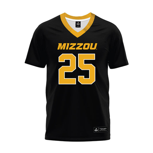 Missouri - NCAA Football : Jason King - Black Premium Football Jersey-0