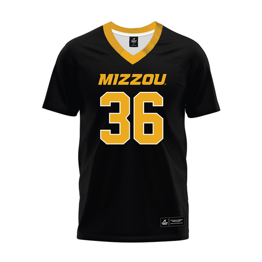 Missouri - NCAA Football : Sean Gross - Black Premium Football Jersey-0