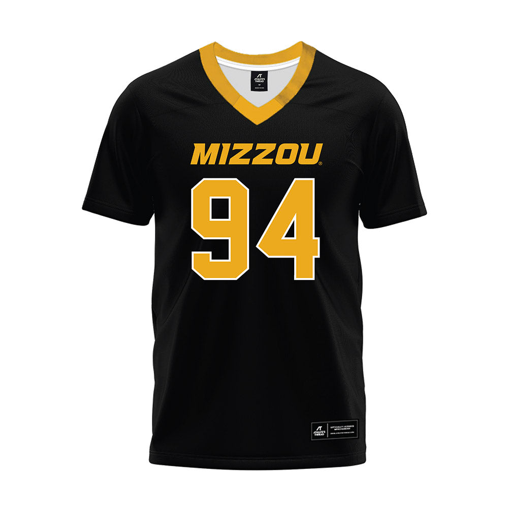 Missouri - NCAA Football : Sam Williams - Black Premium Football Jersey-0