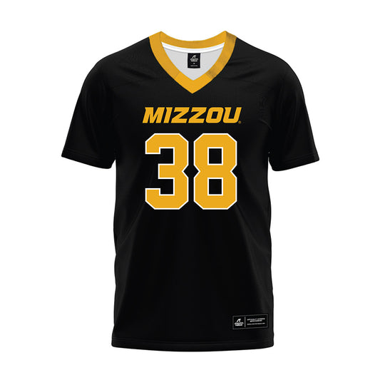 Missouri - NCAA Football : Henry Crosby - Black Premium Football Jersey-0