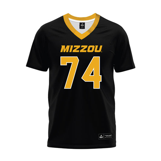 Missouri - NCAA Football : Whit Hafer - Black Premium Football Jersey-0