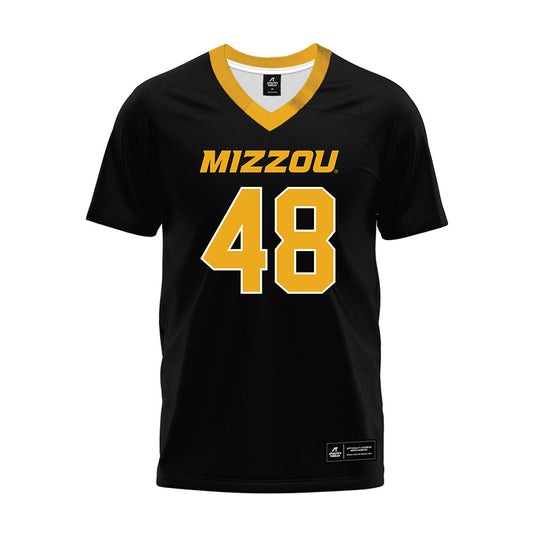 Missouri - NCAA Football : Oliver Robbins - Black Premium Football Jersey-0