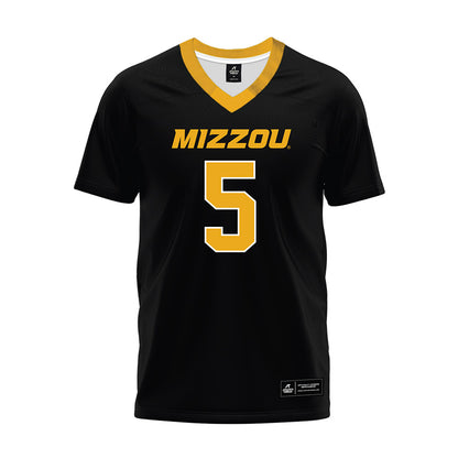 Missouri - NCAA Football : Matt Zollers - Black Premium Football Jersey-0