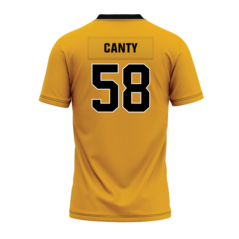 Missouri - NCAA Football : Khalief Canty - Gold Premium Football Jersey-1