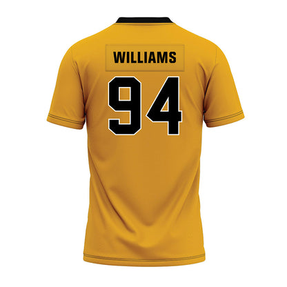 Missouri - NCAA Football : Sam Williams - Gold Premium Football Jersey-1