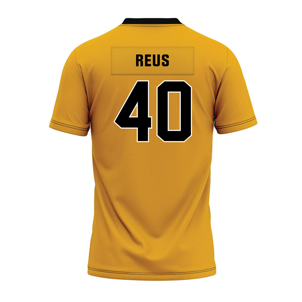 Missouri - NCAA Football : Brunno Reus - Gold Premium Football Jersey-1