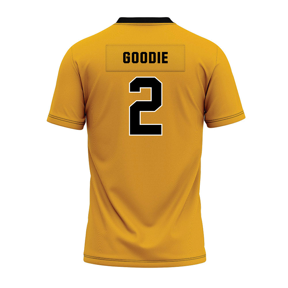 Missouri - NCAA Football : Caleb Goodie - Gold Premium Football Jersey-1