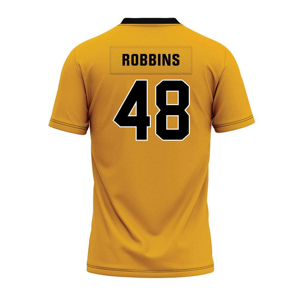 Missouri - NCAA Football : Oliver Robbins - Gold Premium Football Jersey-1