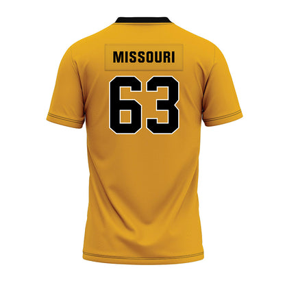 Missouri - NCAA Football : Chace Missouri - Gold Premium Football Jersey-1