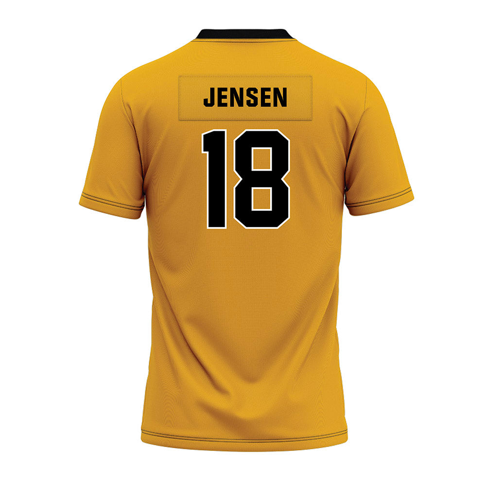 Missouri - NCAA Football : Isaac Jensen - Gold Premium Football Jersey-1