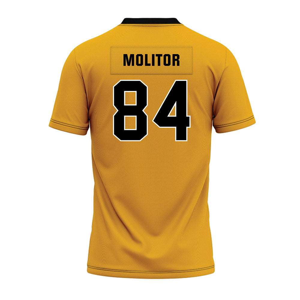 Missouri - NCAA Football : Adam Molitor - Gold Premium Football Jersey-1