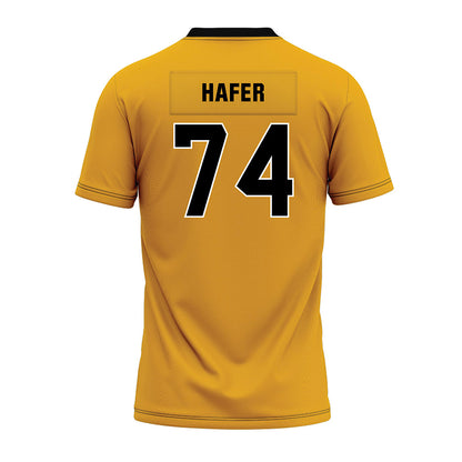 Missouri - NCAA Football : Whit Hafer - Gold Premium Football Jersey-1