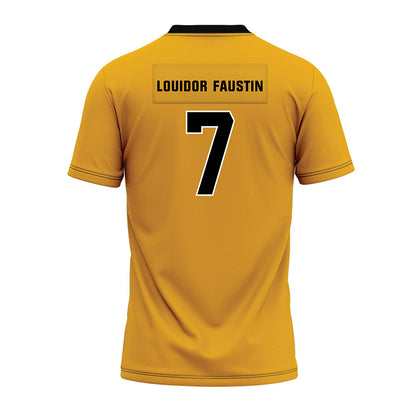 Missouri - NCAA Football : Kensley Louidor Faustin - Gold Premium Football Jersey-1