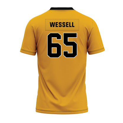 Missouri - NCAA Football : Brysen Wessell - Gold Premium Football Jersey-1