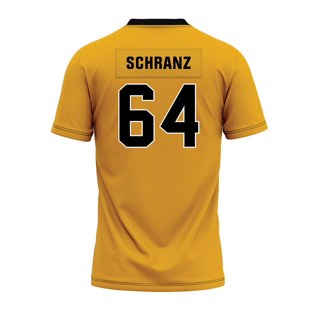 Missouri - NCAA Football : Joseph Schranz - Gold Premium Football Jersey-1