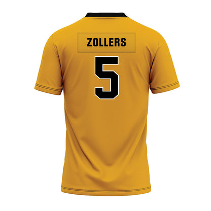 Missouri - NCAA Football : Matt Zollers - Gold Premium Football Jersey-1