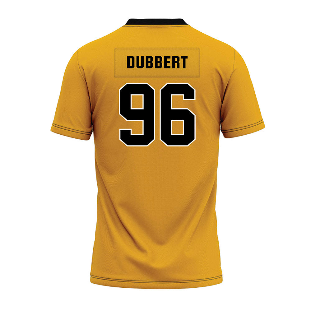 Missouri - NCAA Football : Aidan Dubbert - Gold Premium Football Jersey-1