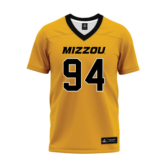 Missouri - NCAA Football : Sam Williams - Gold Premium Football Jersey-0