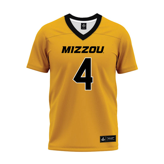 Missouri - NCAA Football : Trajen Greco - Gold Premium Football Jersey-0