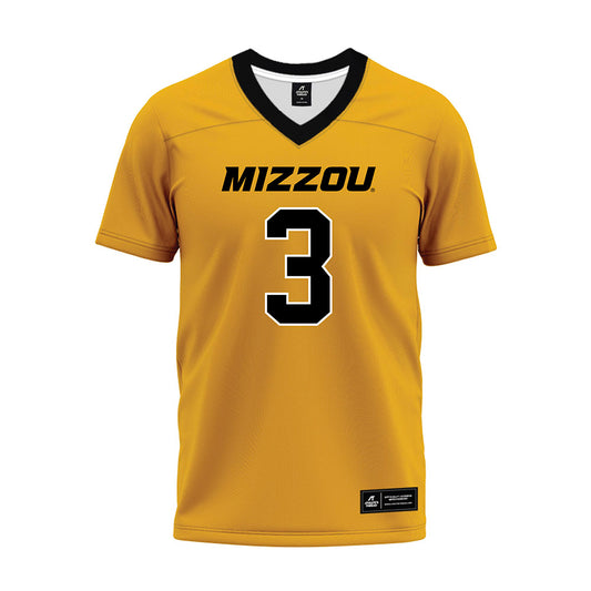 Missouri - NCAA Football : Marquis Gracial - Gold Premium Football Jersey-0
