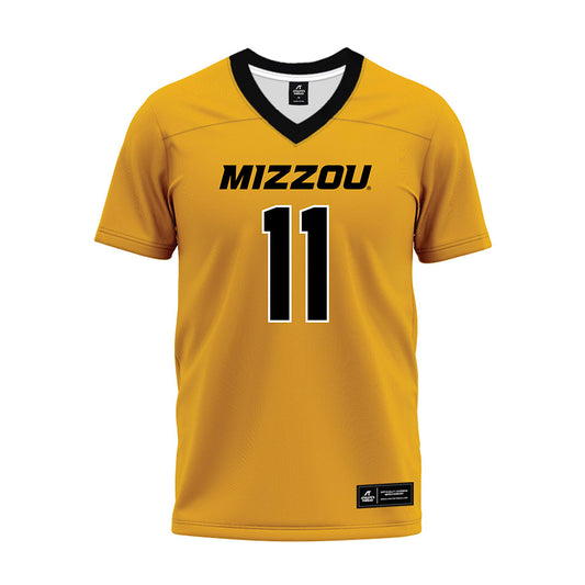Missouri - NCAA Football : DaMarion Fowlkes - Gold Premium Football Jersey-0